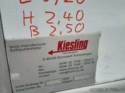 MERCEDES-BENZ Kühlkoffer Aufbau Kiesling Thermoking T800R