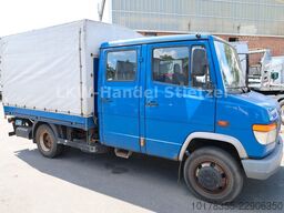 MERCEDES-BENZ 814D Vario Pritsche + Plane, LBW, 7 Sitze, PMK2