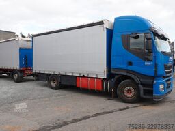 IVECO Stralis 500E6 Pritsche + Plane Zug Schwarzmüller