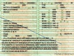 MERCEDES-BENZ Arocs 2645 / Palfinger / Lenkachse / Euro 6D