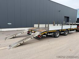 FAYMONVILLE MAX Trailer 2-AXES LOWLOADER 21T - ALU RAMPS - ...