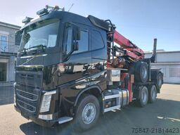 Volvo FH 540 6x4 mit Doll Anhänger u. Ladekran