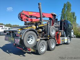 Volvo FH 540 6x4 mit Doll Anhänger u. Ladekran