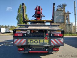 Volvo FH 540 6x4 mit Doll Anhänger u. Ladekran