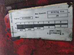 Volvo FH 540 6x4 mit Doll Anhänger u. Ladekran