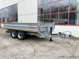Möslein TTD 14 Schwebheim 14 t Tandemkipper Tieflader Breite Reifen-- Neufahrzeug --