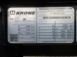 KRONE SD / EDSCHA / ADR Typ EX/II / Liftachse