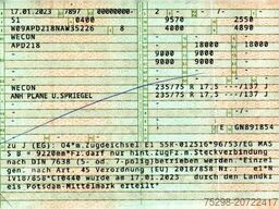 WECON APD218 / Aluklappen