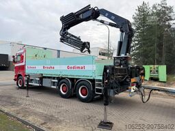 Scania 164L-480 V8 6x4 + CRANE HIAB 350-4 + JIB 90-4 -...