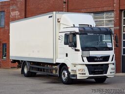 MAN TGM 18.340 4x2 - Sleepercab - Box with sidedoor...