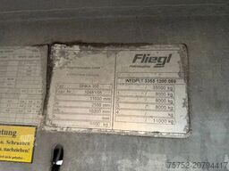 Fliegl 55m3 Blaaskipper/Schleuse Liftas 2 tussenschotten
