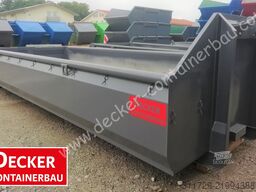 Decker Containerbau Abrollcontainer, Bayernbox, Pendelklappe