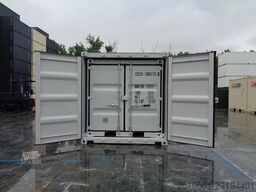 10/ 8/6 Fuß Set Baucontainer / Lichtgrau Minicontainer/Containerset/Self Storage