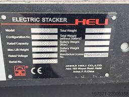 HELI CDD 16 | ELECTRIC | 1600 KG.| HEIGHT 4.50 MTR |...