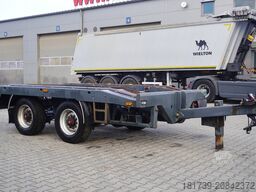 Elbo trailer for a hooklift truck
