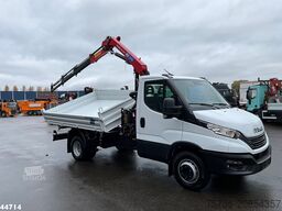 Iveco Daily 72C18 HMF laadkraan 3,4 Tonmeter laadkraa...