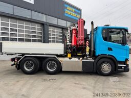SCANIA G540 6x4 Fassi 395-7 SZM&Pritsche