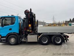SCANIA G540 6x4 Fassi 395-7 SZM&Pritsche