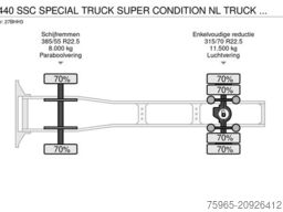 DAF XF 440 SSC SPECIAL TRUCK SUPER CONDITION NL TRUC