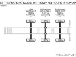 LAMBERET THERMO KING SLX300 WITH ONLY 763 HOURS !!! NEW A