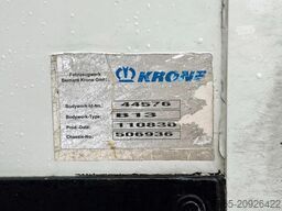 KRONE SD THERMO KING SLX300 DISC BRAKES LIFT AXLE 1340