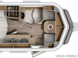 HYMER/ERIBA Touring 430 AUTARKPAKET,TANGO RED,MARKISE