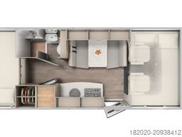 CARADO A 361 PRO (60) Navi, RFK, SAT+TV