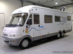 HYMER/ERIBA B 694 G/Festbett+Hubbett/Klima/Solar/Bar-Version