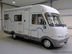 HYMER/ERIBA B 524/Automatik/Festbett+Hubbett/Klima/Solar/DPF