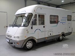 HYMER/ERIBA B 524/Automatik/Festbett+Hubbett/Klima/Solar/DPF