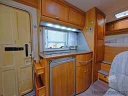 HYMER/ERIBA B 524/Automatik/Festbett+Hubbett/Klima/Solar/DPF