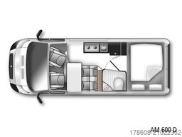 WESTFALIA Admundsen, TV, SAT, Solar, Alarm, F-Träger