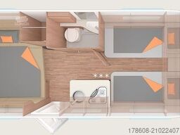 WEINSBERG CaraOne 480 EU Glattblech, FBH, 17