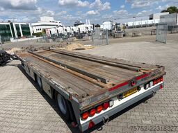 Vlastuin 30T Vlakke aanhanger + Containerbanen 80CM Hoog...