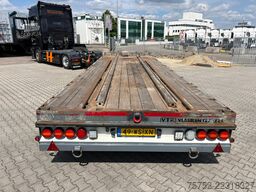 Vlastuin 30T Vlakke aanhanger + Containerbanen 80CM Hoog...