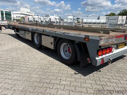 Vlastuin 30T Vlakke aanhanger + Containerbanen 80CM Hoog...