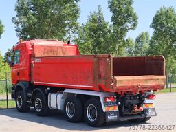 Scania R580 V8 8X4 RETARDER BIG AXLES FULL STEEL EURO 6