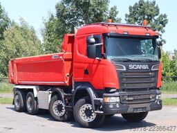 Scania R580 V8 8X4 RETARDER BIG AXLES FULL STEEL EURO 6