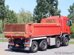 Scania R580 V8 8X4 RETARDER BIG AXLES FULL STEEL EURO 6