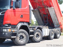 Scania R580 V8 8X4 RETARDER BIG AXLES FULL STEEL EURO 6