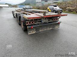  Nor-Slep 3 Akslet hook trailer with tipping functi
