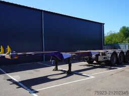 Pacton Extendable container transport trailer