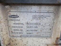 Krone SDC 27 40 Fuss Box Liner Carrier Genset Liftachse