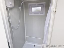 Elipo® Duschcontainer Sanitärcontainer Doppelkabine Dusche