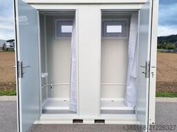 Elipo® Duschcontainer Sanitärcontainer Doppelkabine Dusche