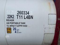 CIMC FOOD 20FT ISO / 25.930L-1-COMP. / L4BN / UN Por...