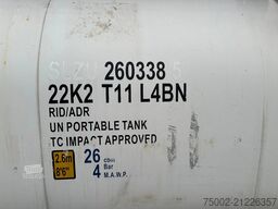 CIMC FOOD 20FT ISO / 25.920L-1-COMP. / L4BN / UN Por...