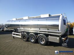 Van Hool Chemical tank inox 30 m3 / 3 comp