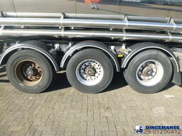 Van Hool Chemical tank inox 30 m3 / 3 comp