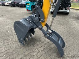XCMG XE35, Gummikette, Greifer + Hammer, Klima,Yanmar